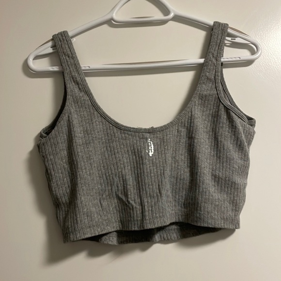 FP Movement Grey Crop Tank - Picture 3 of 7